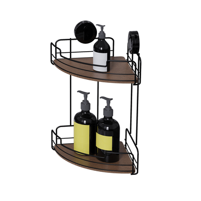 comprare Rack per angolo multifunzione per l'organizzazione del bagno fabbricazione online