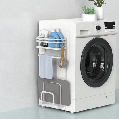 comprare Montaggio a parete di livello 2 Organizzatore di bagno giapponese scaffalatorio magnetico per asciugare il bucato fabbricazione online