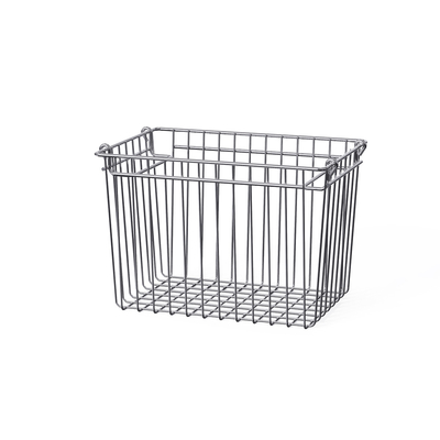 comprare Organizzatore di cucina impilabile Cesto di filo in acciaio inossidabile 260x180x80mm fabbricazione online