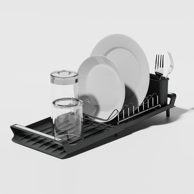 comprare Metallo utensili a filo porta stoviglie da cucina porta piatti non pieghevole OEM ODM fabbricazione online