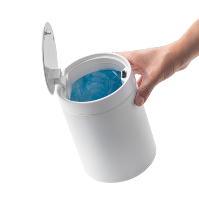 comprare 1.5L In acciaio inossidabile Mini cestino da scrivania Con Prensa aperta Capo Selezione spazio della stanza fabbricazione online