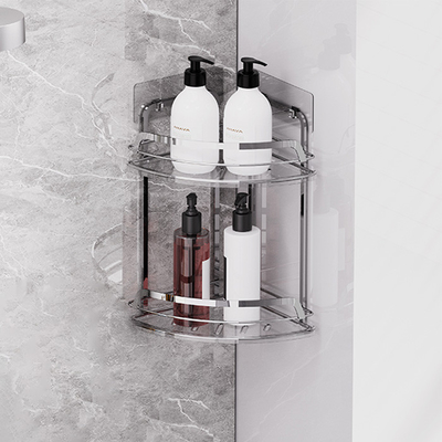 comprare Organizzatore bagno Rack in filo di ferro con design sostenibile e installazione a parete fabbricazione online