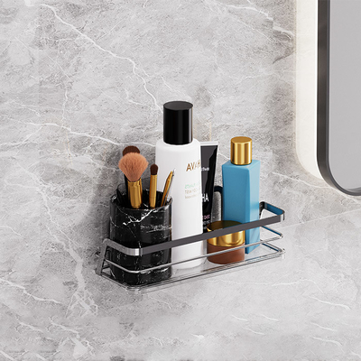 comprare Organizzatore di bagno in ferro metallico per uso domestico facile da installare e senza necessità di trivellazione fabbricazione online