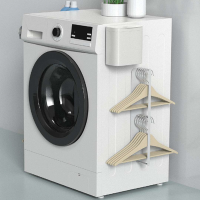 comprare Rack per lavatrici a parete magnetica a doppio livello fabbricazione online