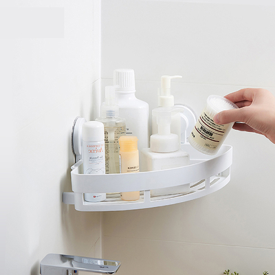 comprare Scaffale per angolo multifunzionale montata a parete per l'organizzazione del bagno senza cabina doccia da perforazione fabbricazione online