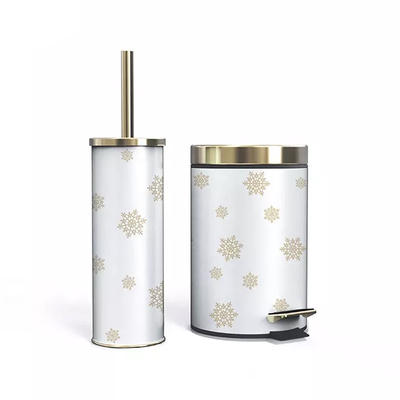 comprare Induzione Tipo Natale Pedale Piede Cestino Con Spazzolino Toilet Set Soluzione definitiva di smaltimento dei rifiuti domestici fabbricazione online