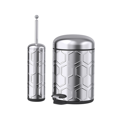 comprare Matt ha finito il cassonetto del bagno con distributore e cestino in acciaio inossidabile da serie di calcio fabbricazione online