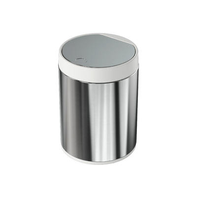 comprare Scelta di spazio della stanza di supporto 1.5L OEM Desktop in acciaio inossidabile Mini cestino con prenotazione aperta fabbricazione online