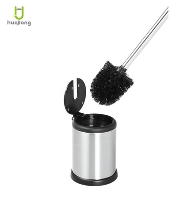 comprare Spazzola igienica in acciaio inossidabile economica con porta aperto automatico facile e filamento antibatterico PP fabbricazione online