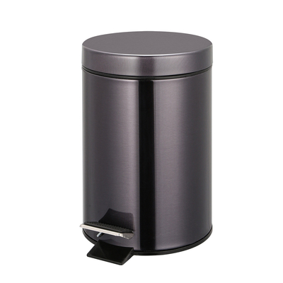 comprare Contenitore di rifiuti in acciaio inossidabile con pedale a piedi e design sostenibile 3L/5L/8L/12L/20L/30L fabbricazione online