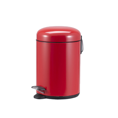 comprare Contenitore per pedali in acciaio inox argento con gestione sostenibile dei rifiuti e capacità di 5 litri fabbricazione online