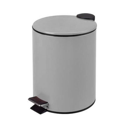 comprare 5L / 12L / 20L / 30L certificazione BSCI coperchio sottile Pedal Bin Rondo contenitore di rifiuti con rivestimento in polvere contenitore di rifiuti durevole per la casa e l'ufficio fabbricazione online