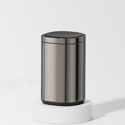 comprare Cestino per rifiuti con sensore di movimento per uso domestico con funzione automatica e design in acciaio inossidabile fabbricazione online