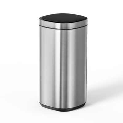 comprare 12L 30L 40L 50L Grandi capacità domestica in acciaio inossidabile Smart Sensor Bin Cestino automatico con batterie fabbricazione online