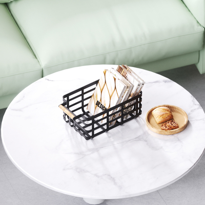 comprare Cestini di stoccaggio organizzatore per la casa armadio dispensa armadio cucina frigorifero frutta trucco metallo wire basket fabbricazione online