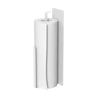 comprare Organizzatore di cucina magnetico per uso domestico senza perforazione Tenitore di tessuti montato a parete Tenitore di carta da cucina fabbricazione online