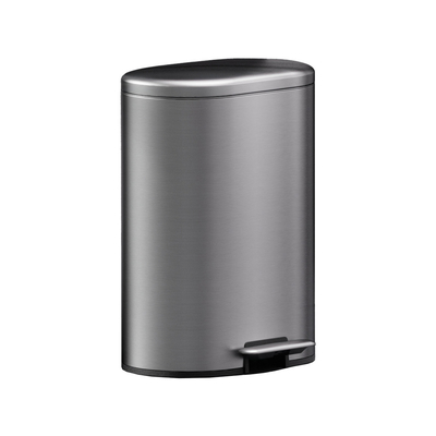 comprare Rectangular Soft Close Pedal Bin con funzione ANTI-FINGERPRINT e Materiale in acciaio inossidabile durevole fabbricazione online