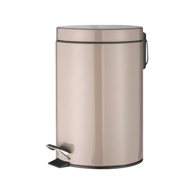 comprare 3L / 5L / 8L / 12L / 20L / 30L Corpiere rotondo in acciaio inossidabile con copertura di rotolamento Sostenibile e gestione dei rifiuti fabbricazione online