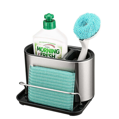 Tipo metallico Organizzatore di cucina organizzatore del lavandino organizzatore del lavandino porta spugna del portabastioni