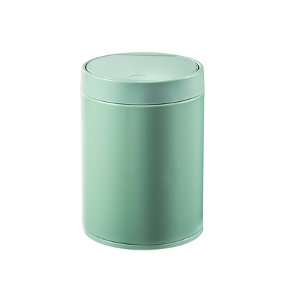 1.5L Steel Desktop Mini Touch Garbage Can Trash Bin per rifiuti di ufficio sostenibili