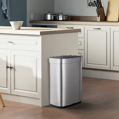 Rectangle Domestico Smart Sensor Bin Induzione Tipo Cestino automatico