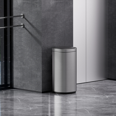 Dispositivo di rifiuti senza sforzo 40L Smart Sensor Scartatore con rilevamento automatico del movimento e materiale in acciaio inossidabile