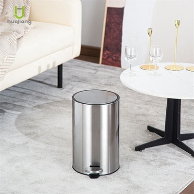 Custom Make Jobs Pedal Bin Soft Close Stainless Steel Waste Bin Rolling Cover Tipo per la casa bagno cucina cestino