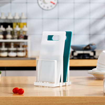 Organizzatore di cucina tipo in piedi Organizzatore di cucina Tavola da taglio Rack Porta tavola da taglio multi-dimensioni