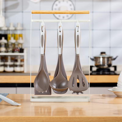 Organizzatore di cucina in piedi organizzatore di magazzino a sospensione in metallo multifunzione organizzatore di cucina organizzatore di utensili a scaffale