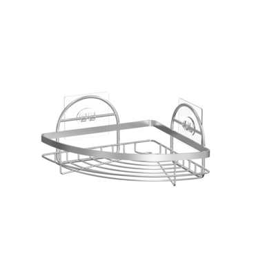 Facile da installare senza perforazione doccia montata a parete Caddy Acciaio inossidabile angolo doccia scaffale per bagno