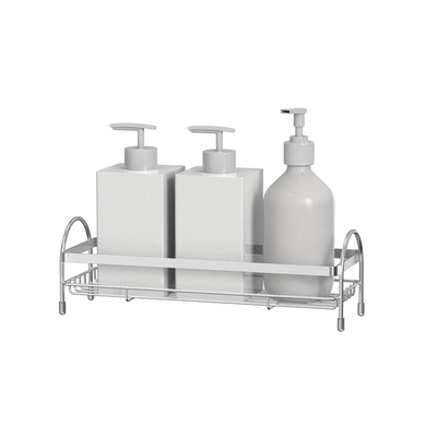 Scatola da bagno multifunzionale organizzatore del bagno in piedi inossidabile Scatola da bagno