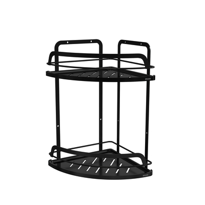 Organizzatore bagno Premium Succion Cup Rack ferro filo in acciaio inossidabile senza perforazione