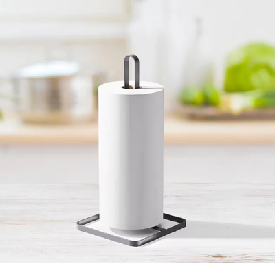 Tenitore di carta a rotolo per la toilette a piedi per il bagno tenitore di asciugamani da carta per la cucina