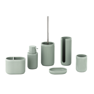 Accessori per il bagno Set Dispensatore di schiuma Dispensatore di sapone Spazzolino per denti Porta sapone