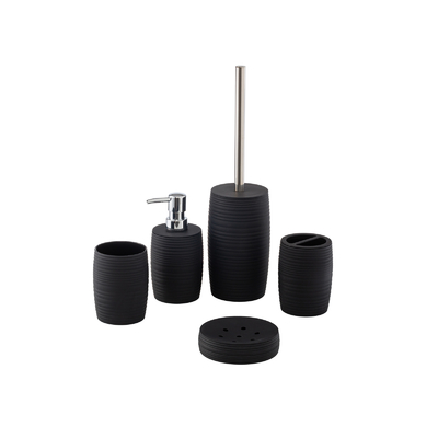 Accessori da bagno Premium Set Dispenser di sapone in schiuma in ceramica Porta spazzolino