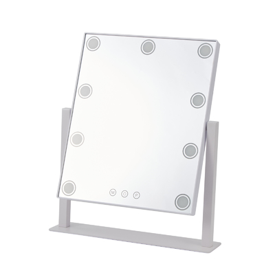 Rectangle regolabile smart luce a led da bancone Specchio di trucco